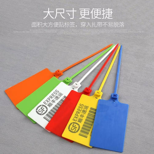 速发海斯牌克HKLY-208塑料吊牌宽签迪物流吊牌颜色随机标58mm*10 - 图1