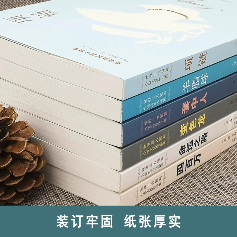 全6册世界三大短篇小说集莫泊桑契诃夫欧亨利羊脂球项链四百万命运之路套中人变色龙初高中生学生课外阅读世界名著畅销书籍排行榜