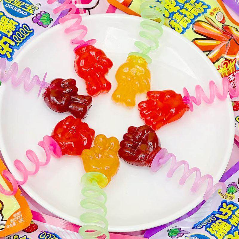 网红弹簧猜猜乐棒棒糖儿童手指糖玩具糖小朋友水果味糖果趣味零食,淘宝优惠券,粉丝福利购,淘宝优惠卷