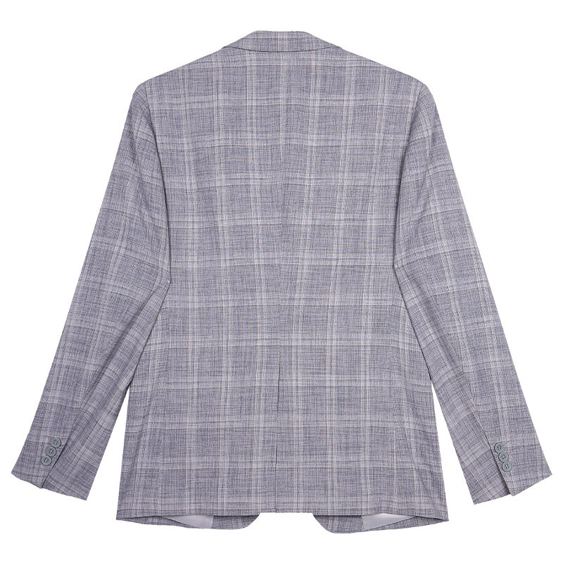 圣得西男装2025年冬季新款时尚浅灰格纹休闲单西外套【门店同款】,淘宝优惠券,粉丝福利购,淘宝优惠卷