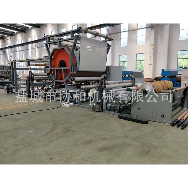 Warm patch, foot patch mesh belt composite machine decoration decoration leather patch machine PE+ non-woven composite machine