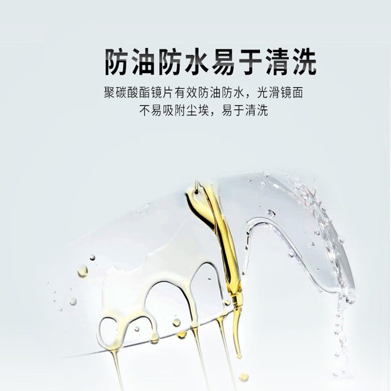 VIAN护目眼镜劳保防飞溅骑行防风灰尘沙雾男女士透明工作防护眼镜