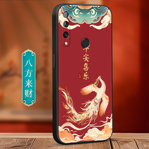 皑晨适用于华为畅享10plus全包手机壳y9-prime-2019软硅胶新款保护套p-smart-z时尚复古民族风stk-al00防摔国 - 图2