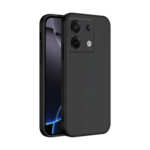 皑晨适用于红米note13pro手机壳miui Note13pr0新款2312DRA5oC软胶hmnotel3pro纯黑2312dra50c磨砂2312DRA50C - 图3