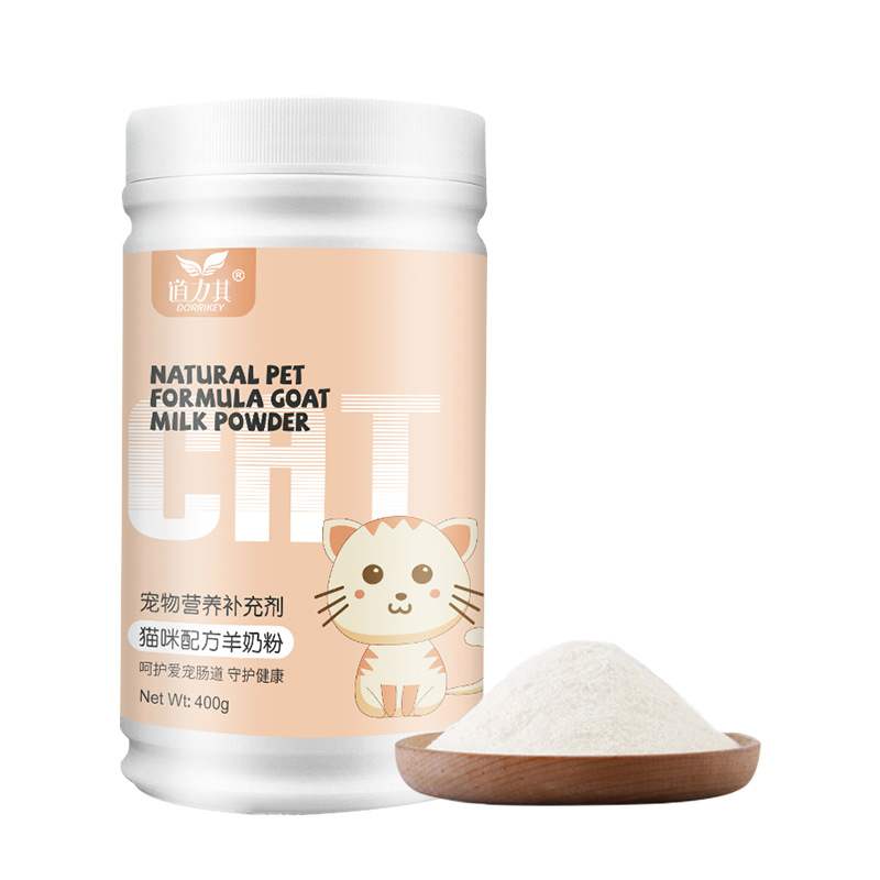 厂家直销 道力其猫咪羊奶粉400g小猫幼猫奶粉保健品补钙宠物用品 - 图3