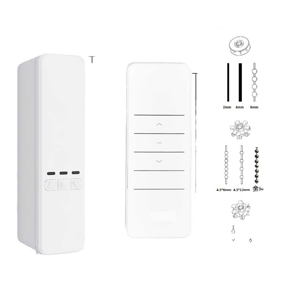 WiFi Tuya Smart Home Drawstring Curtain Motor App Voice Timing Curtain Pull Bead Smart Motor