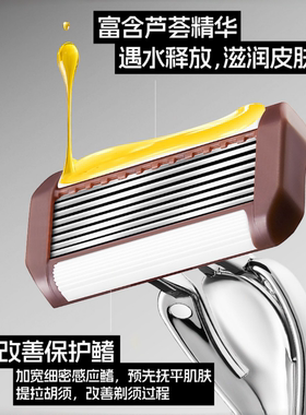 德国高端手动式剃须刀男士便携式