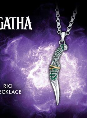 阿加莎女巫团项链吊坠