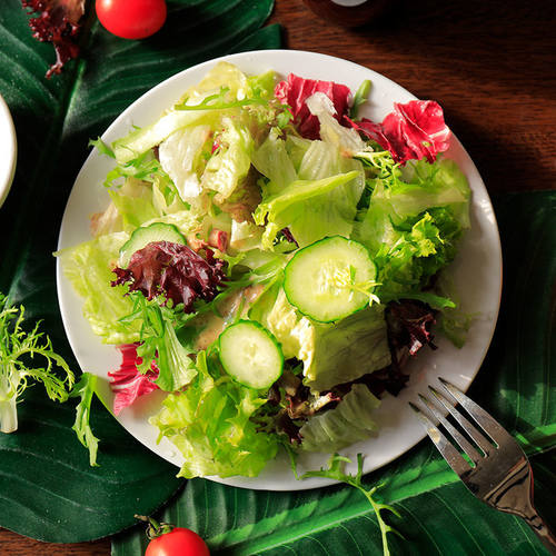 【YIKECAI】 新鲜沙拉蔬菜6种组合装4斤 轻食蔬菜沙拉食材料顺丰 - 图2
