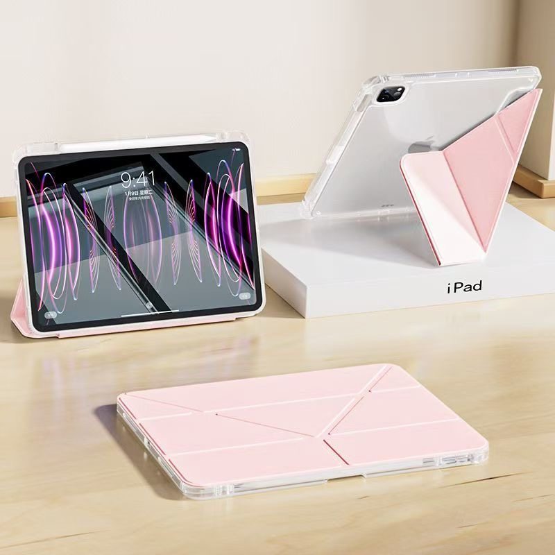 适用2025款ipadair7保护套三折+y型第11代A16苹果6平板5亚10.2克10.9力4防3弯8摔pro壳9带8笔槽10轻9.7薄2024,淘宝优惠券,粉丝福利购,淘宝优惠卷