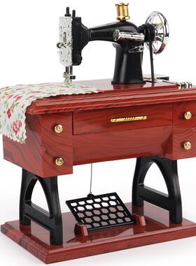 缝纫机音乐盒模型稀奇古怪的小摆件70八十年代怀旧老物件老东西