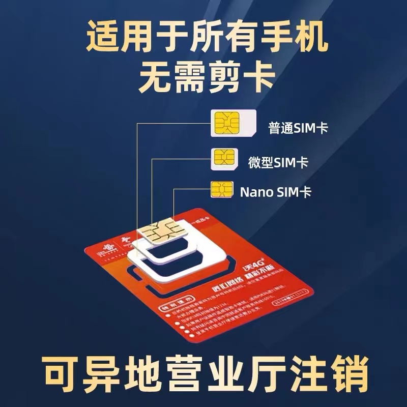 广电流量卡纯流量上网卡无线流量卡手机电话卡4g大王卡5g全国通用 - 图3