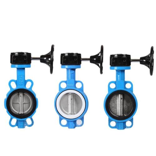 D371X-10Q蜗轮对夹式蝶阀球墨铸铁对夹蝶阀水用对夹蝶阀铁板蝶阀 - 图3