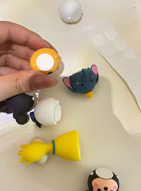 ININ【新家的一百个快递】DIY可视门铃玄关装饰摆件开关面板