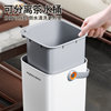 Jia helper tea bucket household tea filter tea dregs tea bucket wastewater bucket dry and wet separation tea set accessories tea table trash can