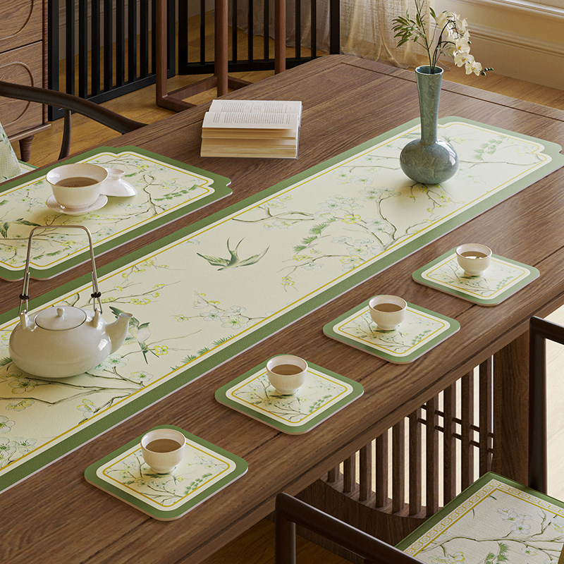 始见山桃法式中国风茶室茶席吸水垫免洗水龙头台面硅藻泥沥水垫,淘宝优惠券,粉丝福利购,淘宝优惠卷