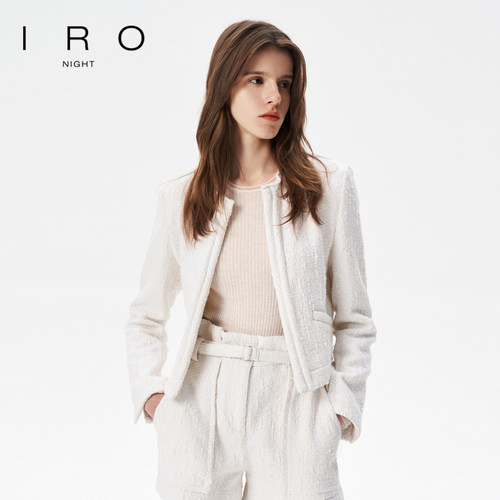 IRO Night 2025年春秋肌理感小香风长袖外套WM07VILOMA24S - 图0