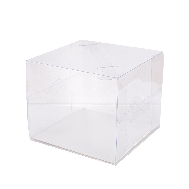 4寸蛋糕盒 透明加高四寸五寸5寸六寸6寸三寸3寸爆浆慕斯蛋糕盒子 - 图3