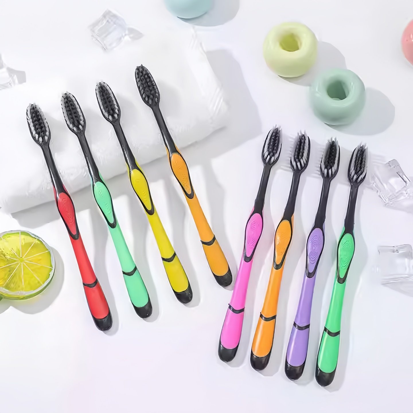 便携旅行牙刷成人软毛人体工学设计多色可选家用旅行装家庭装清洁,淘宝优惠券,粉丝福利购,淘宝优惠卷