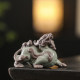 New Chinese-style Ge Kiln ceramics to attract wealth, Pi Xiu, tea pet ornaments, exquisite can raise open piece tea table, tea ceremony, tea play decorations