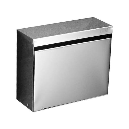 04不锈钢隐形擦手纸3盒壁挂式免打孔酒店卫纸生间所厕纸91386巾盒 - 图3