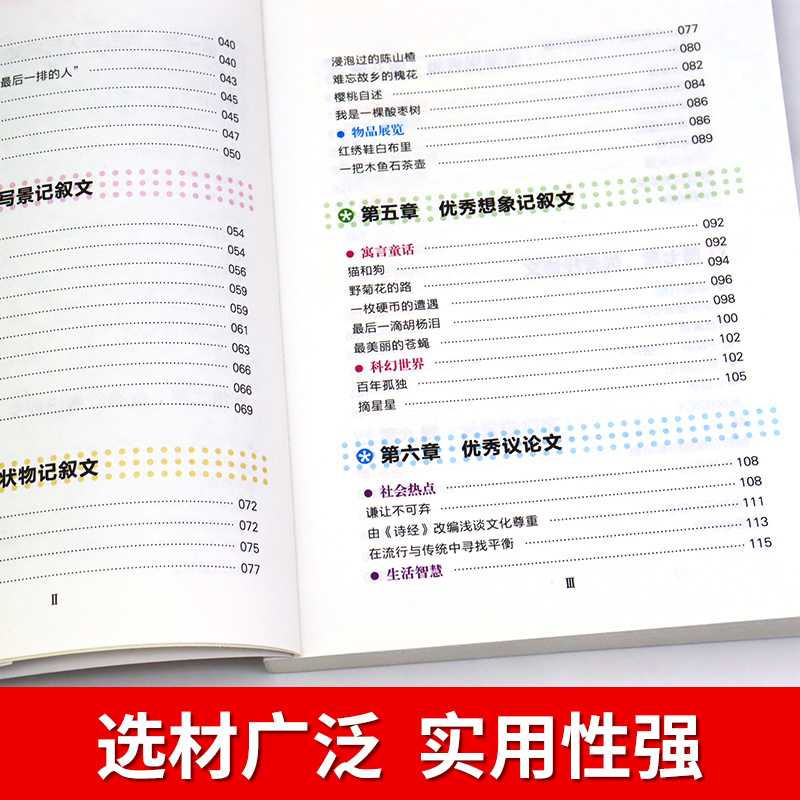 全套5册初中生作文书大全黄冈作文获奖分类全国优秀作文选初中版初中作文2024年人教版中学生初一七年级语文中考高分范文精选 - 图2