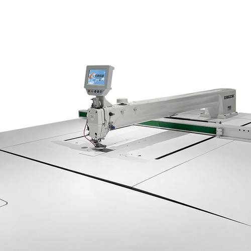 牌智能模版机大范围模板机服装皮料汽车坐垫内饰缝纫机 - 图2