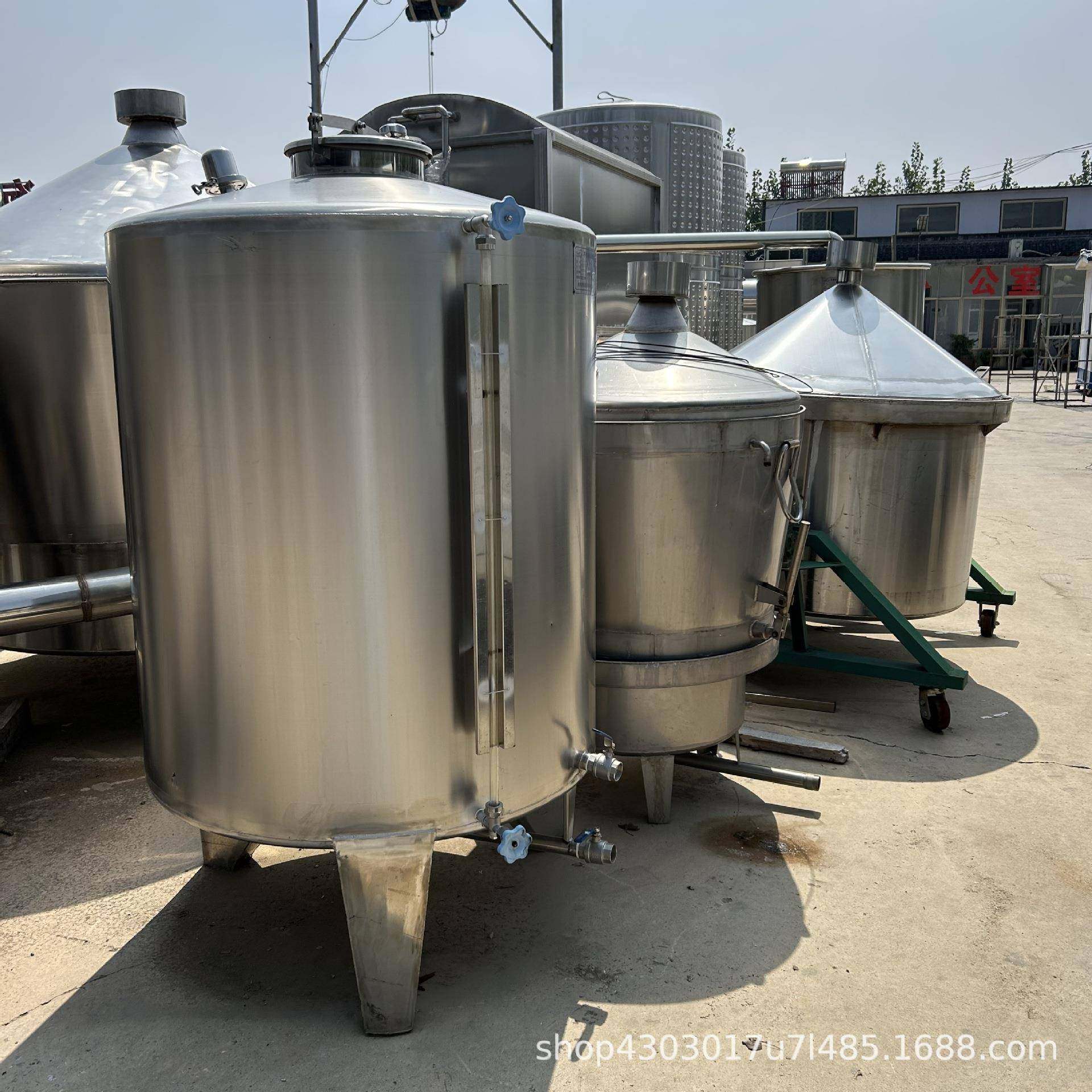 1立方不锈钢储酒罐 酒坊小型白酒储罐 坚固耐用 食用油花生油储罐,淘宝优惠券,粉丝福利购,淘宝优惠卷