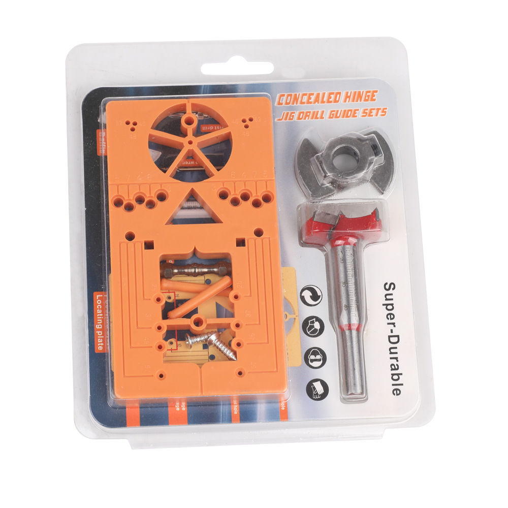 2025新款橱柜安装神器铰链开孔器+木板合页辅助工具 - 图3