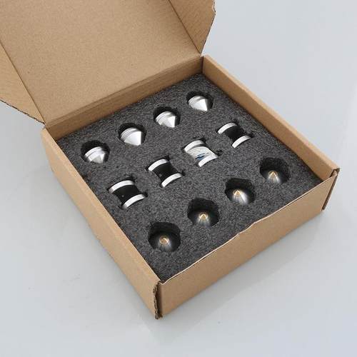 4套铝合金音箱避震脚钉HIFI胆机功放音响脚架防滑减震脚钉垫20*23 - 图3