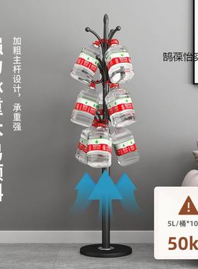 欧式轻奢衣帽架大理石落地挂衣架卧室衣架客厅铁艺简易立式挂包架