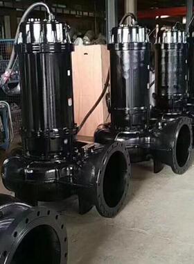 WQ潜水泵无堵塞潜水排污泵污水泵泥浆抽水切割潜污泵