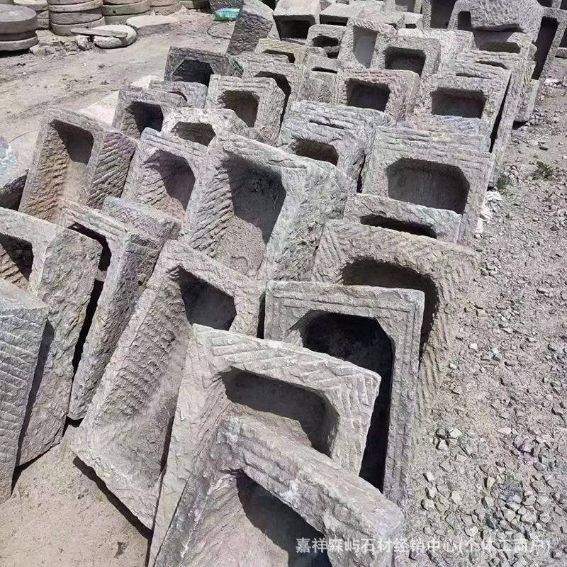 民俗旧石器老石槽复古农村牛槽庭院户外洗手池园林景观流水摆件 - 图2