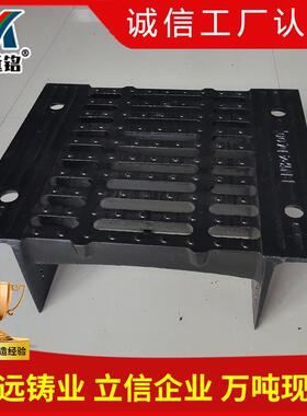 承插式横截沟盖板一体铸造成型用于重车通行横截沟篦子