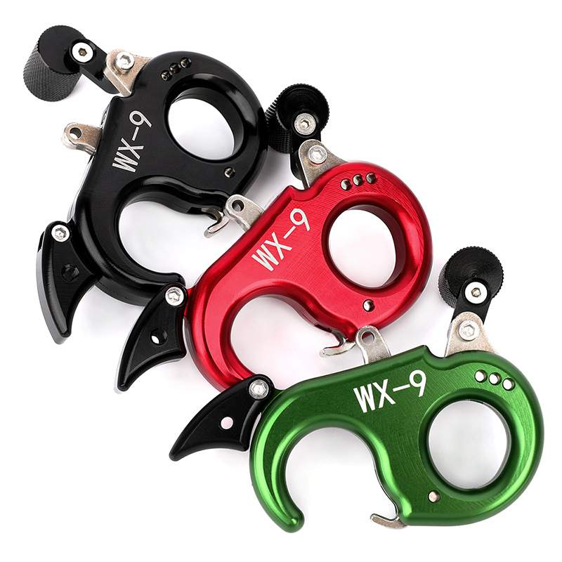 金属握式撒放器 战狼钩式钳口握撒复合滑轮弓箭射箭配件 - 图2