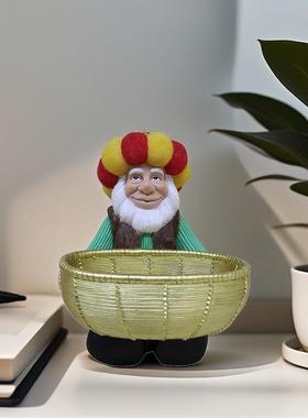 热销脂工艺品中纳东节日纪品桌面摆饰念玄关家居收盒树22102404中