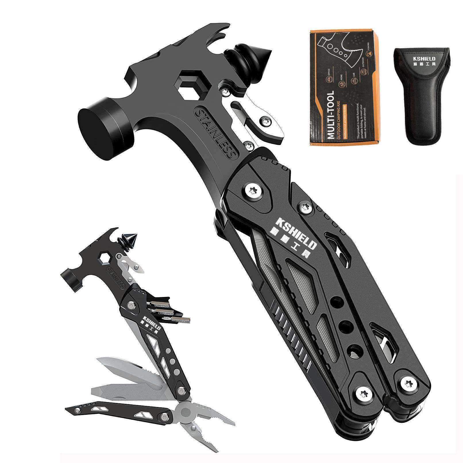 户外多功能安全锤不锈钢折钳便携羊角锤登叠山露工具车破载营047,淘宝优惠券,粉丝福利购,淘宝优惠卷