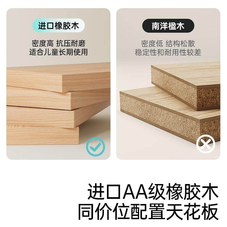 AF98HTM9H2儿童学习升桌书桌实木专用写字桌白小学生家用可降大椅,淘宝优惠券,粉丝福利购,淘宝优惠卷