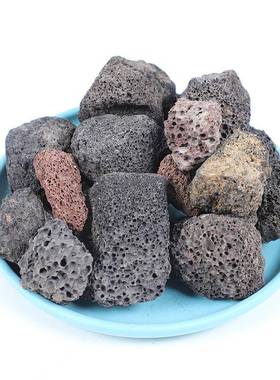 红火山岩河道水质净化湿地公园铺面黑火山石过滤填料矿山直销