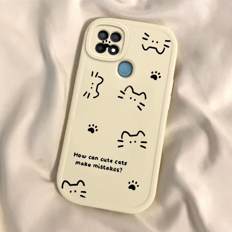 适用oppoA35手机壳A35磨砂硅胶4G全包OPPO套oppa软0pp0ppoA防摔opa新款pefm00钢化膜oopoa软女opooa线条猫咪 - 图3