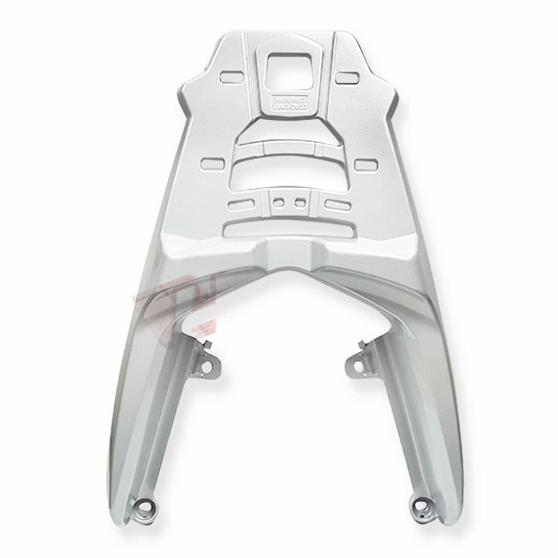 摩托车裂行125后货架 行李尾箱架 烈行125加强一体铝合金尾翼改装 - 图3