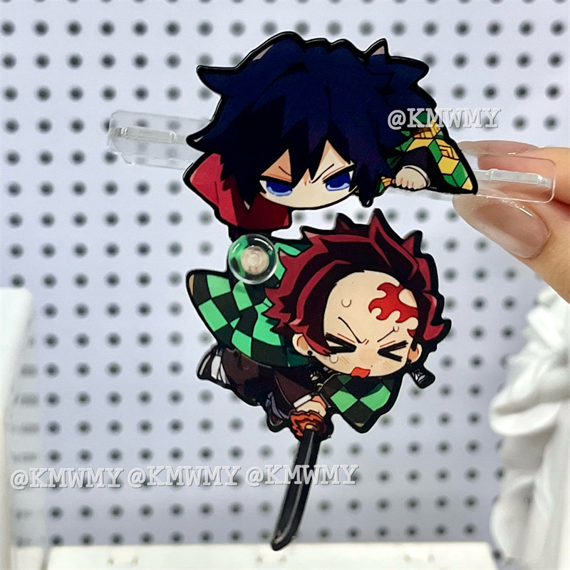 鬼灭之刃炭治郎富冈义勇创意亚克力坐姿立牌送朋友小礼物动漫周边,淘宝优惠券,粉丝福利购,淘宝优惠卷