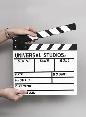 速发风格场记板摆件装饰摆创板吧台道具电影打板导演意小品设