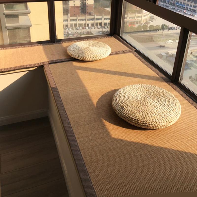Tatami mat, woven blanket, carpet, floor mat, large area balcony tea table, bay window mat, Japanese mat
