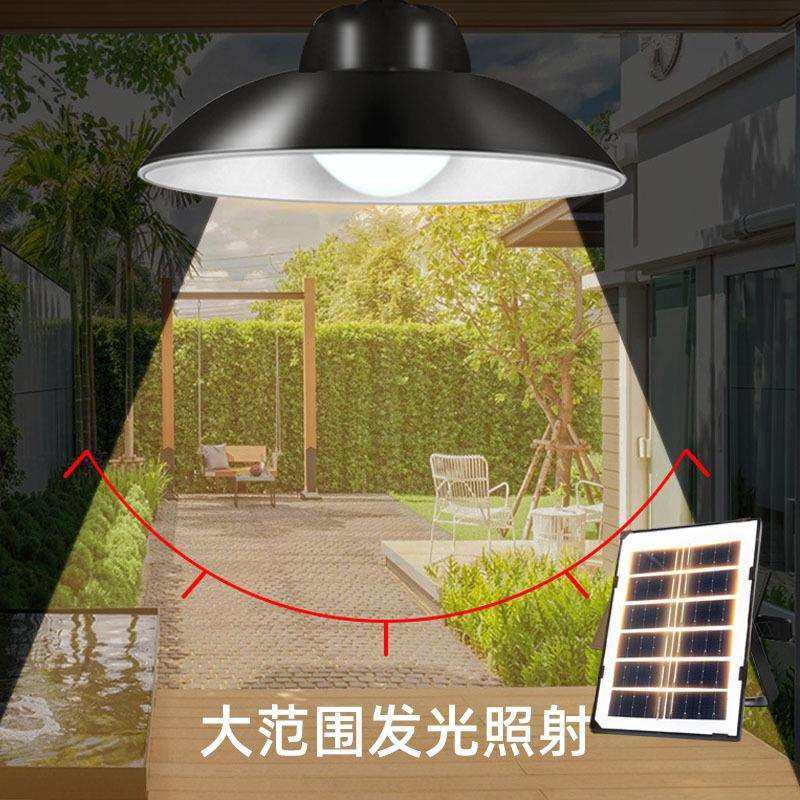 led太阳能工矿灯家用走廊阳台高亮遥控太阳能充电照明灯泡,淘宝优惠券,粉丝福利购,淘宝优惠卷