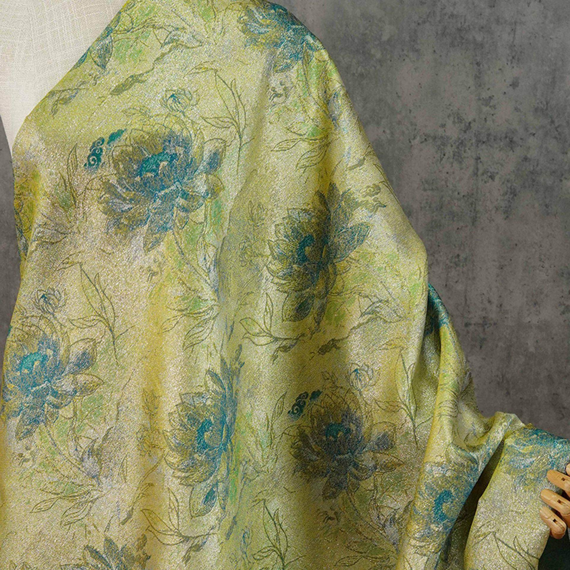 新包中花式亮丝提典面料雅旗袍连衣HZ5340-3裙外套箱色织布料,淘宝优惠券,粉丝福利购,淘宝优惠卷