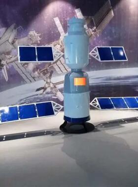 大型火箭模型东方红卫星心lzc20230空间站天天和核神航舟返回舱展