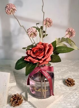 栀子花无火香薰家用室内