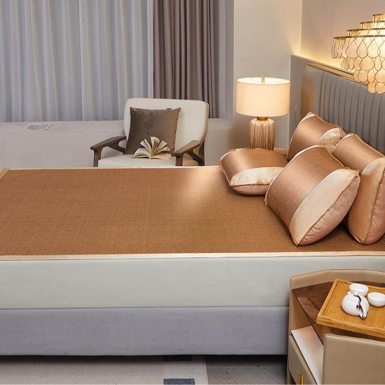 新款单面古藤凉席三件套单人宿舍折叠冰藤席子夏天家用双人席,淘宝优惠券,粉丝福利购,淘宝优惠卷