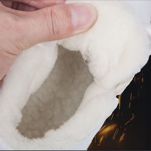 速发太极鞋加底牛筋厚秋冬加绒练功武术鞋棉帮太极拳高鞋男 - 图3